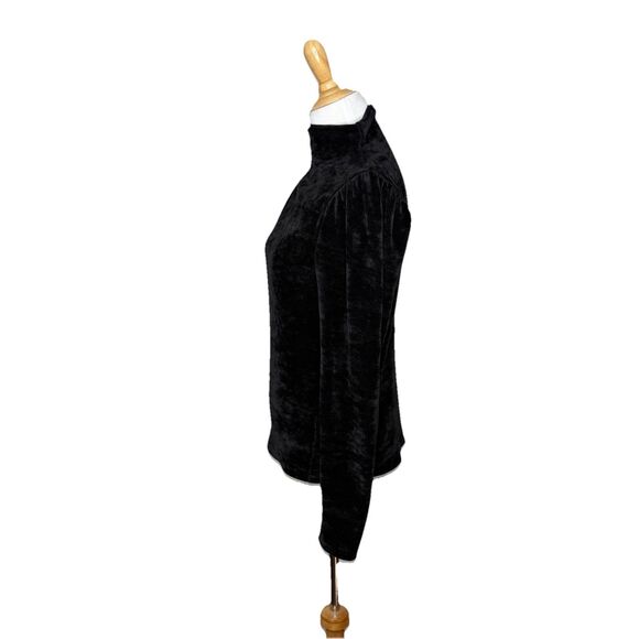 Express Black High Neck Turtle Neck Sweater Textured Size Small Womens - Picture 3 of 7